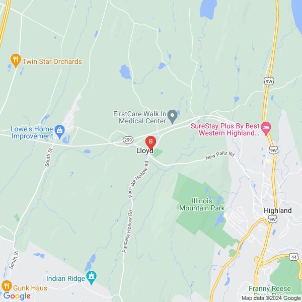 Why Mobile Solutions location map: 110 S Riverside Rd., Highland, New York