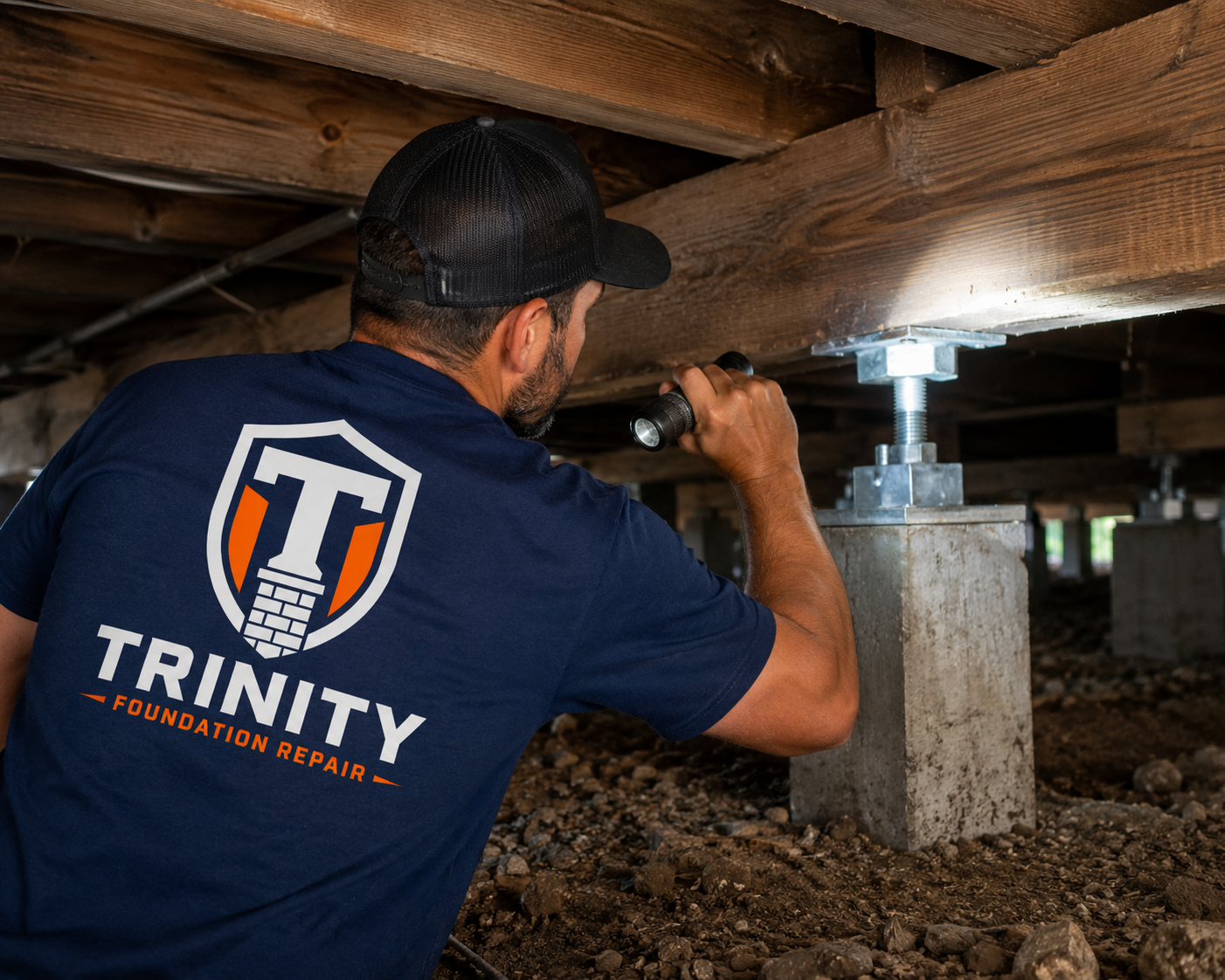 Trinity Foundation Repair Texas business image in Sinton, Texas